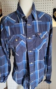 Hollister‎ size Medium men's button up shirt